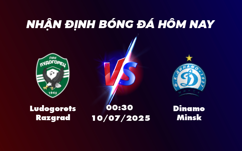 Soi kèo Ludogorets Razgrad vs Dinamo Minsk Cuộc đụng độ cân não tại C1 1 ludogorets razgrad dinamo minsk 10 07 c1