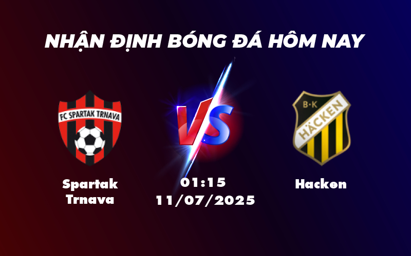 Nhận định soi kèo trận Spartak Trnava vs Hacken So tài đầy kịch tính tại C2 ngày 11/07 1 spartak trnava hacken 11 07 c2